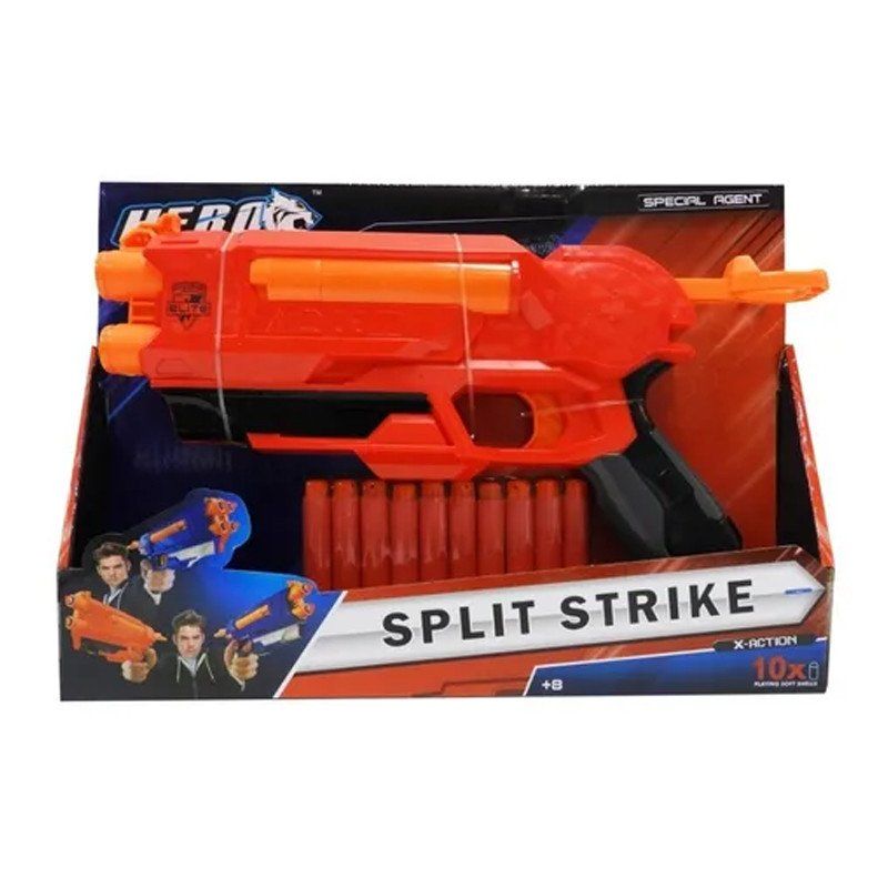 X Hero Split Strike Air Nerf Gun BT8017 - Catchme.lk