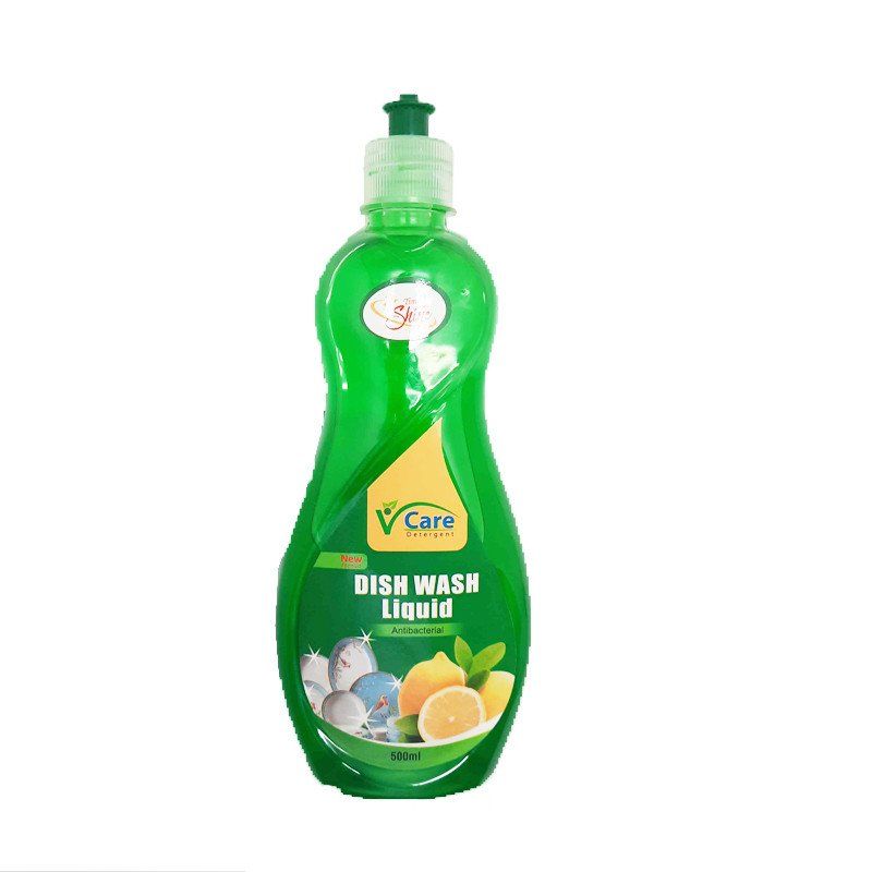 Vcare Dish Wash Liquid Lemon 500ml - Catchme.lk