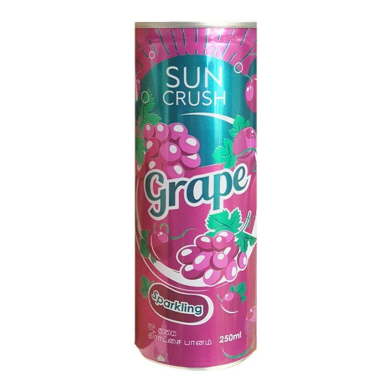 Sun Crush Sparkling Grape Drink 250ml Catchme.lk
