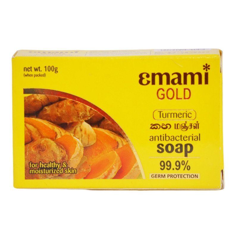 Emami Gold Turmeric Soap 100g Catchmelk