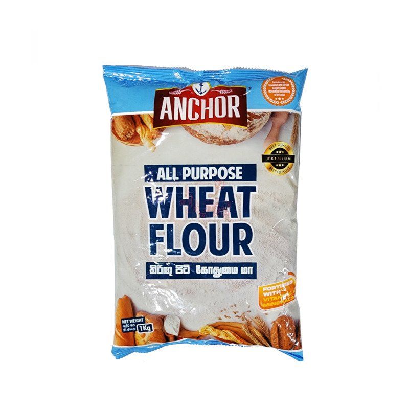 Anchor All Purpose Premium Wheat Flour 1Kg Catchme.lk