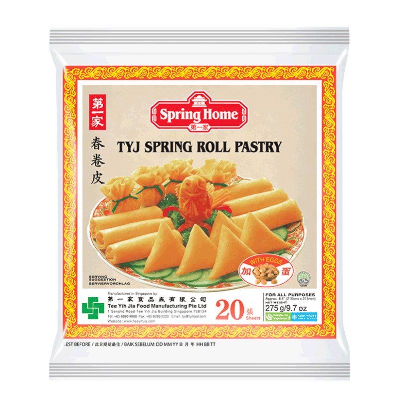 Spring Home TYJ Spring Roll Pastry 20 Sheets Catchme Lk   800 Spring Home Tyj Spring Roll Pastry 20 Sheets 16793715980028 