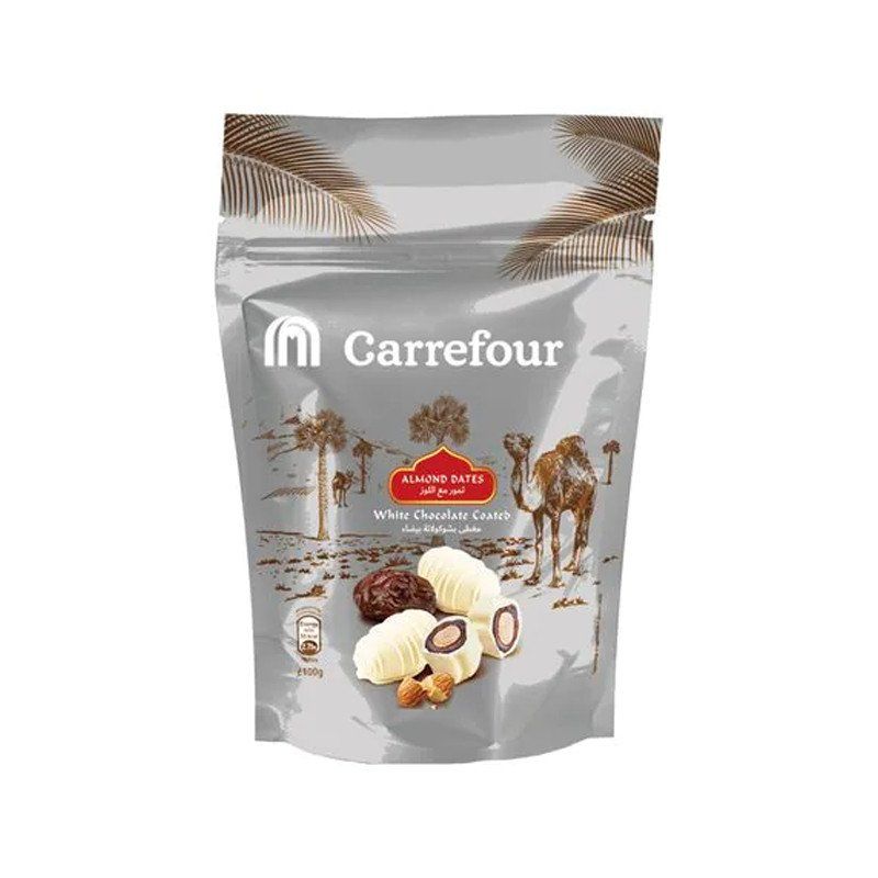 Carrefour Almond Dates With White Chocolate 100g - Catchme.lk