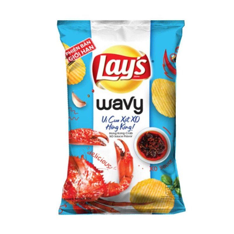 Lay's Potato Chips Hong Kong Crab XO Sauce 58g Catchme.lk