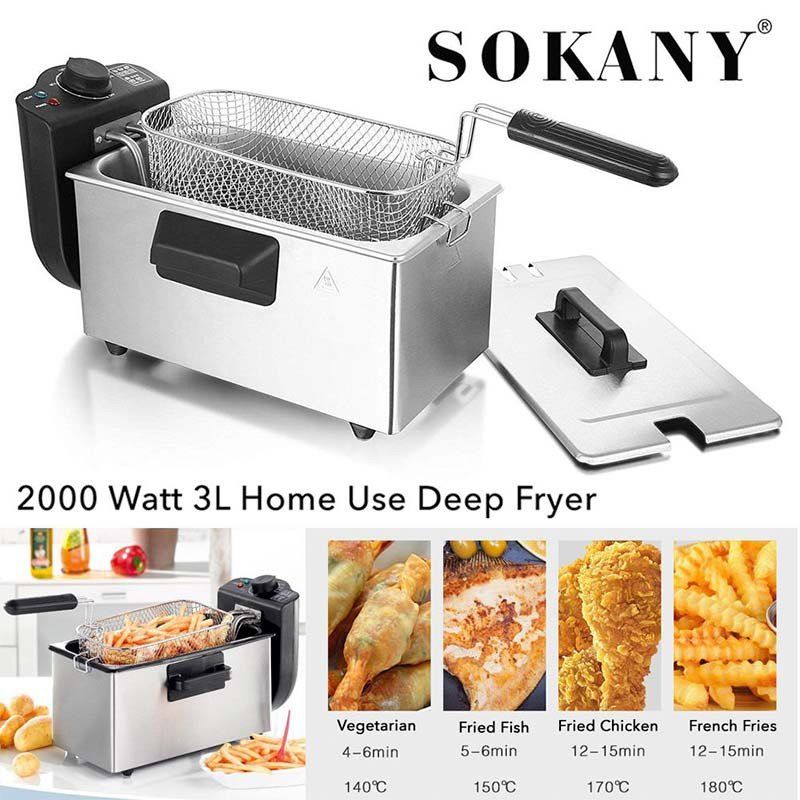 Sokany Deep Fryer CatchMe.lk Your Trusted Online Shopping Partner
