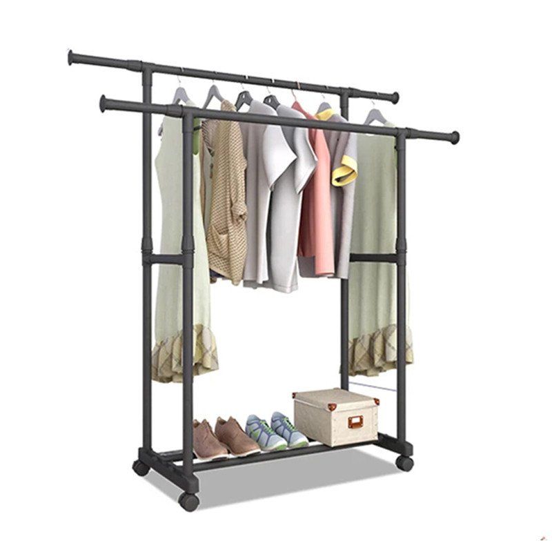 Double Pole Clothing Rack Catchme.lk