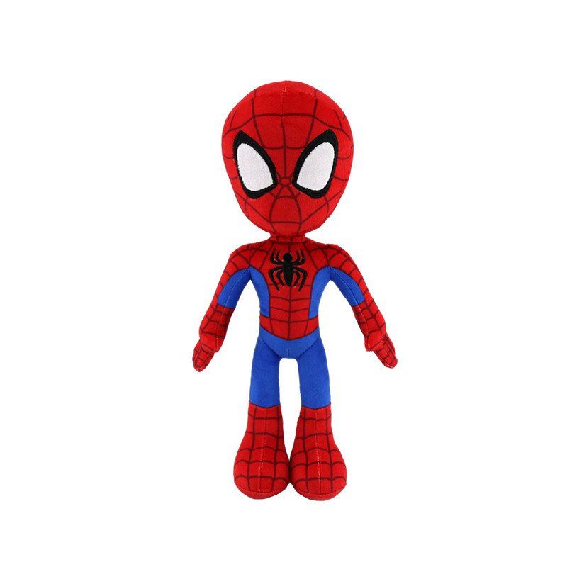 Marvel Plush Character Figure, 8-inch Spider-Man Super Hero Soft Doll in  Fun-to-Touch Fabrics, Collectible Toy for Kids & Fans Ages 3 Years Old & Up