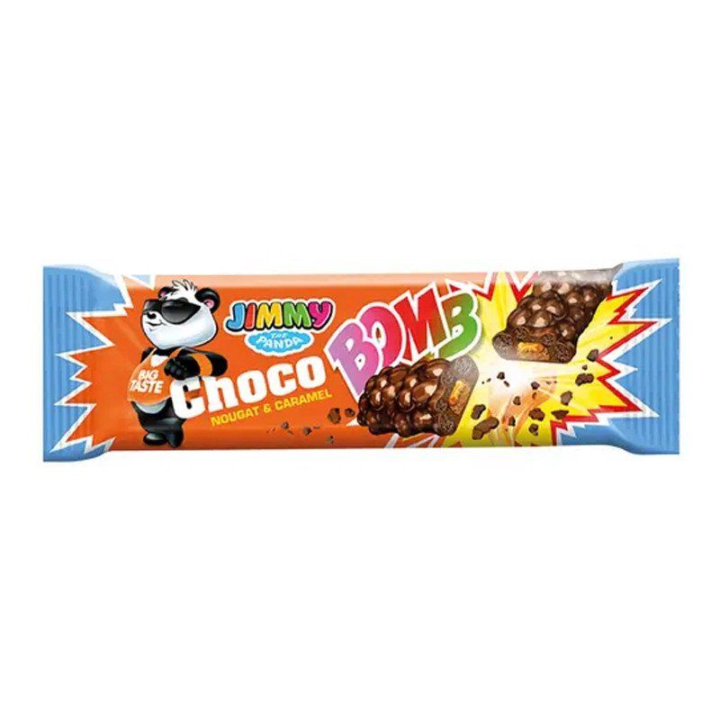 Jimmy Choco Bomb Nougat & Caramel Chocolate 40g - Catchme.lk