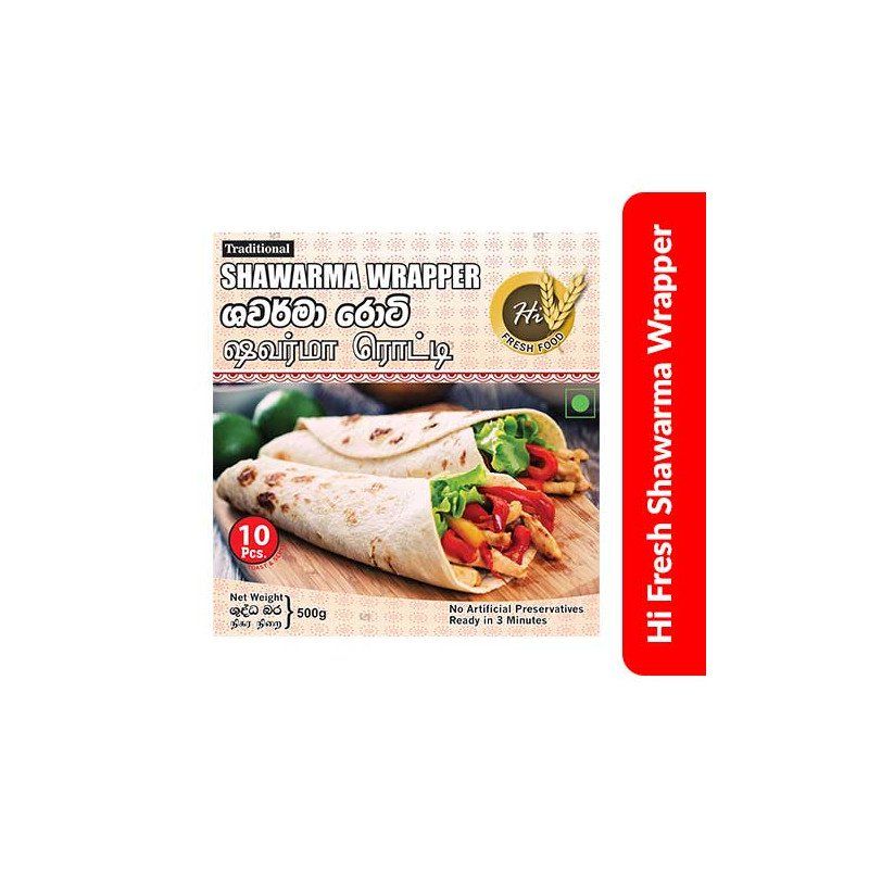 Hi Fresh Food Shawarma Wrapper 500g - Catchme.lk