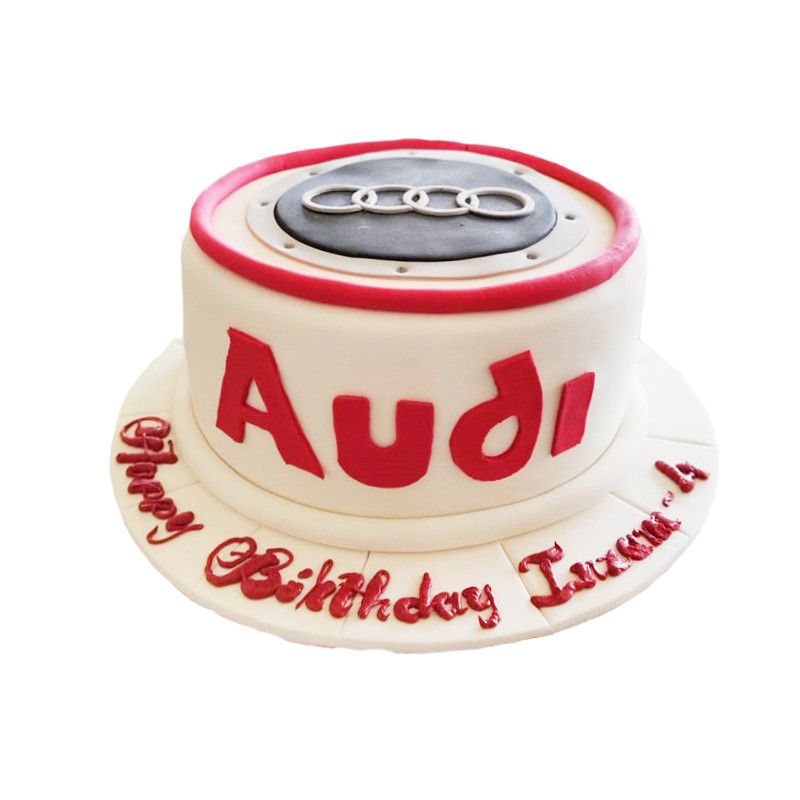 Cake Topper mit Paar und Audi - laserglueck.de Tortentopper