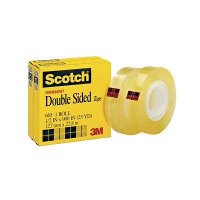 Scotch Permanent Double Sided Tape Catchme Lk