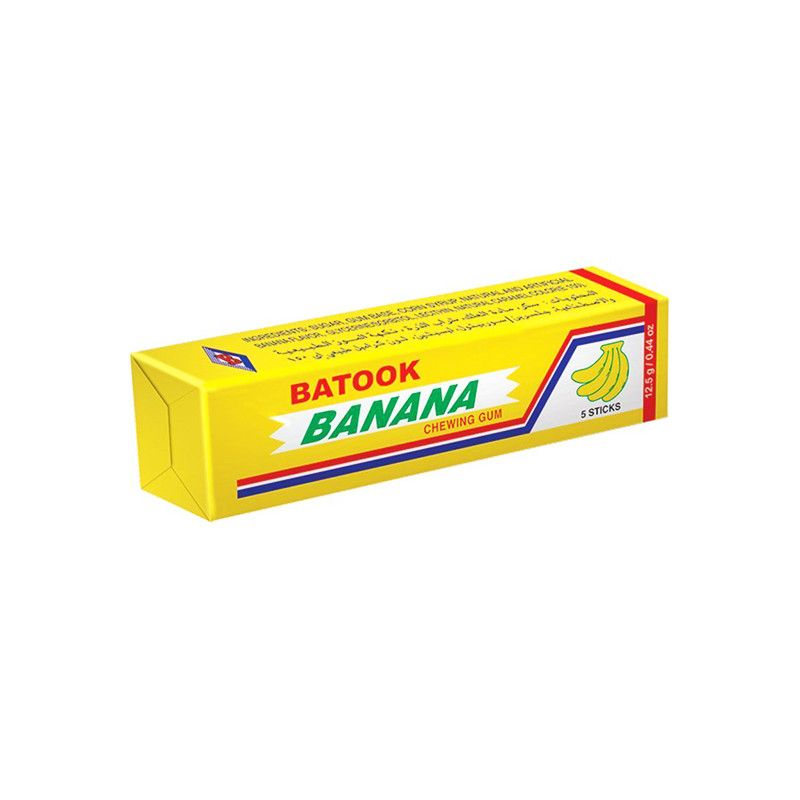 Batook Chewing Gum Banana 5 Sticks Pack Catchme.lk