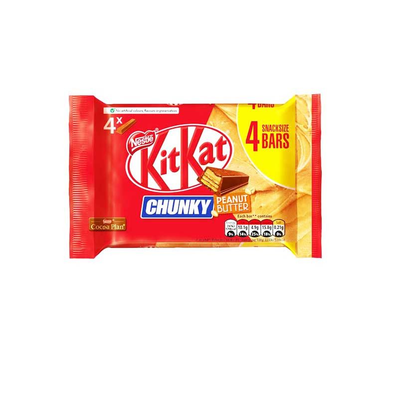 Nestle KitKat Chunky Peanut Butter 4 Pack Catchme.lk
