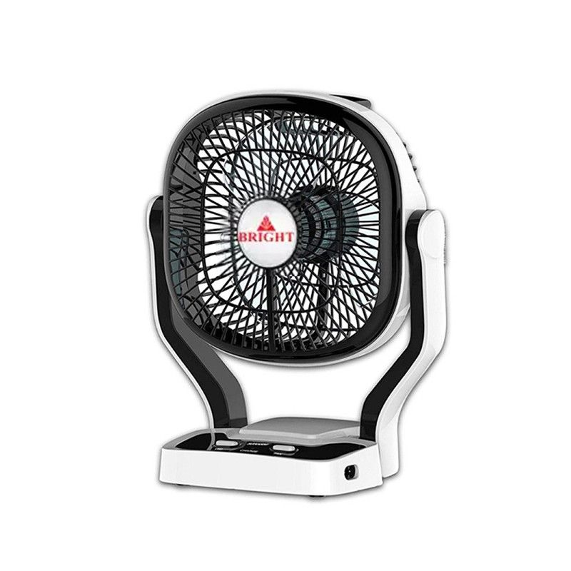 Bright Rechargeable Mini Fan With Light BR69RC Catchme.lk