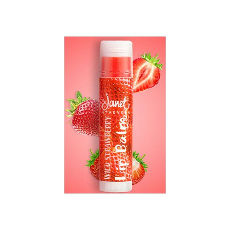 Ayurveda wild strawberry 100 Natural Lip Balm Catchme.lk