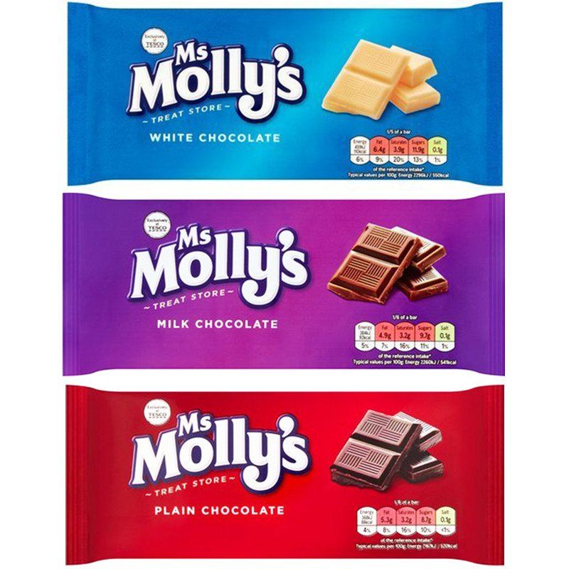 Ms. Molly's Chocolate Bar 100g Catchme.lk