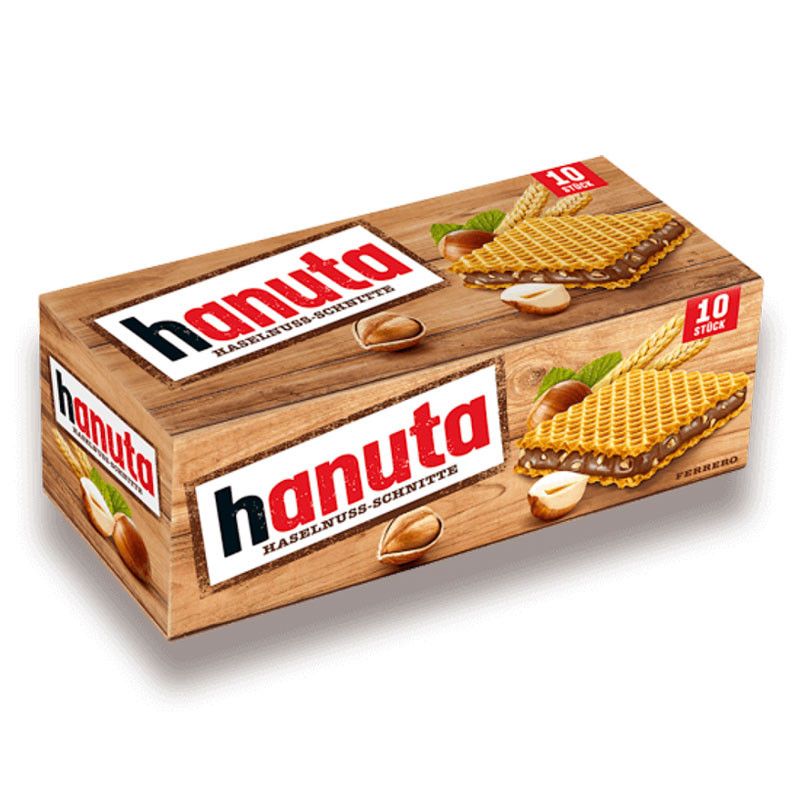 Ferrero Hanuta Wafers Filled with Hazelnut Cream 220g Catchme.lk